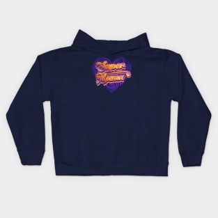 Super Groovy Mama Kids Hoodie